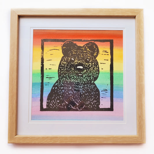 Rainbow Pride Quokka