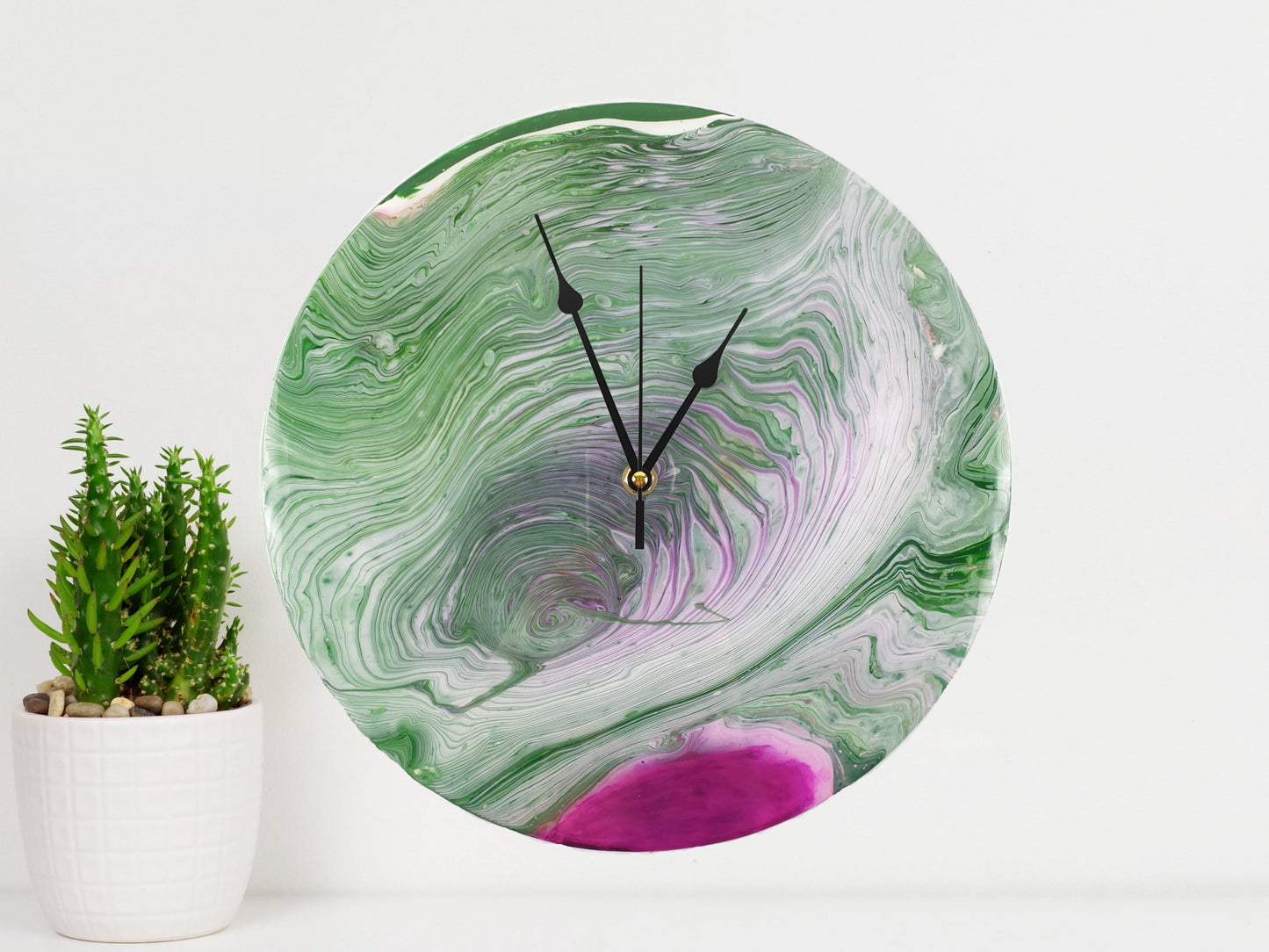 "The Climb” 12 Inch Vinyl Clock