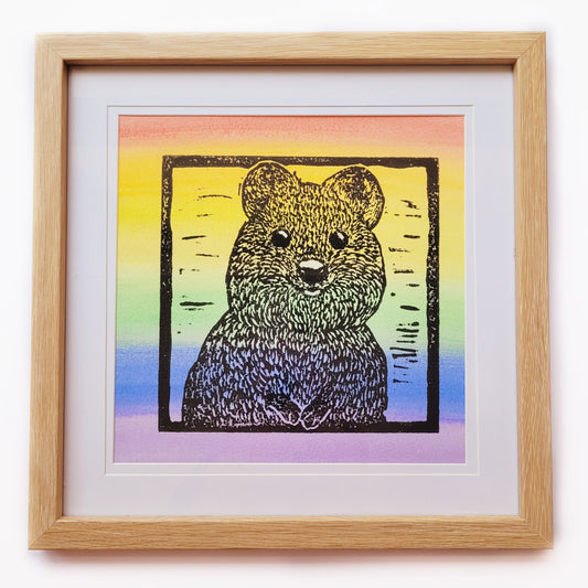 Rainbow Pride Quokka