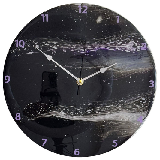 "Pluto” 12 Inch Vinyl Clock