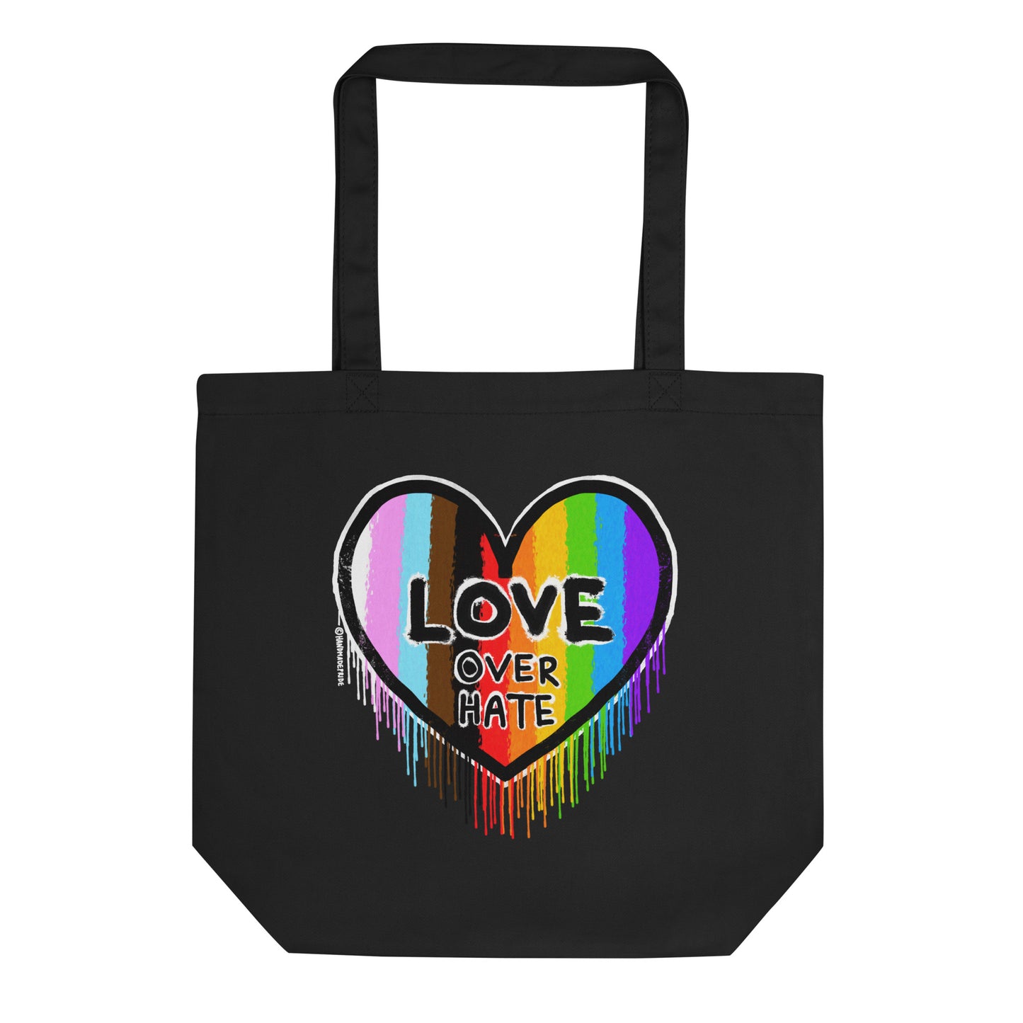 Love Over Hate Eco Tote Bag