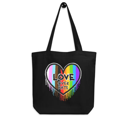 Love Over Hate Eco Tote Bag