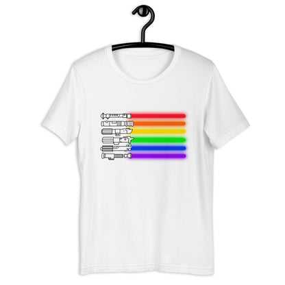 Lightsaber Pride T-shirt